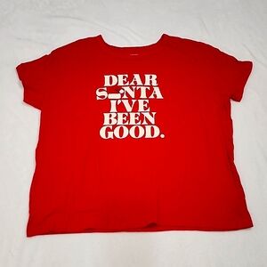 Men's Red Santa Short Sleeve Tee XXL